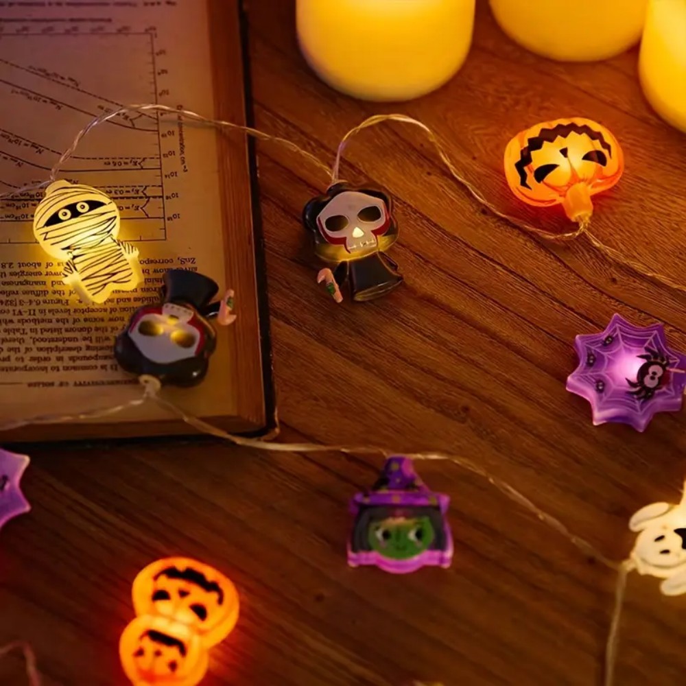 AliExpress Battery-Powered Halloween LED String Lights, view 5