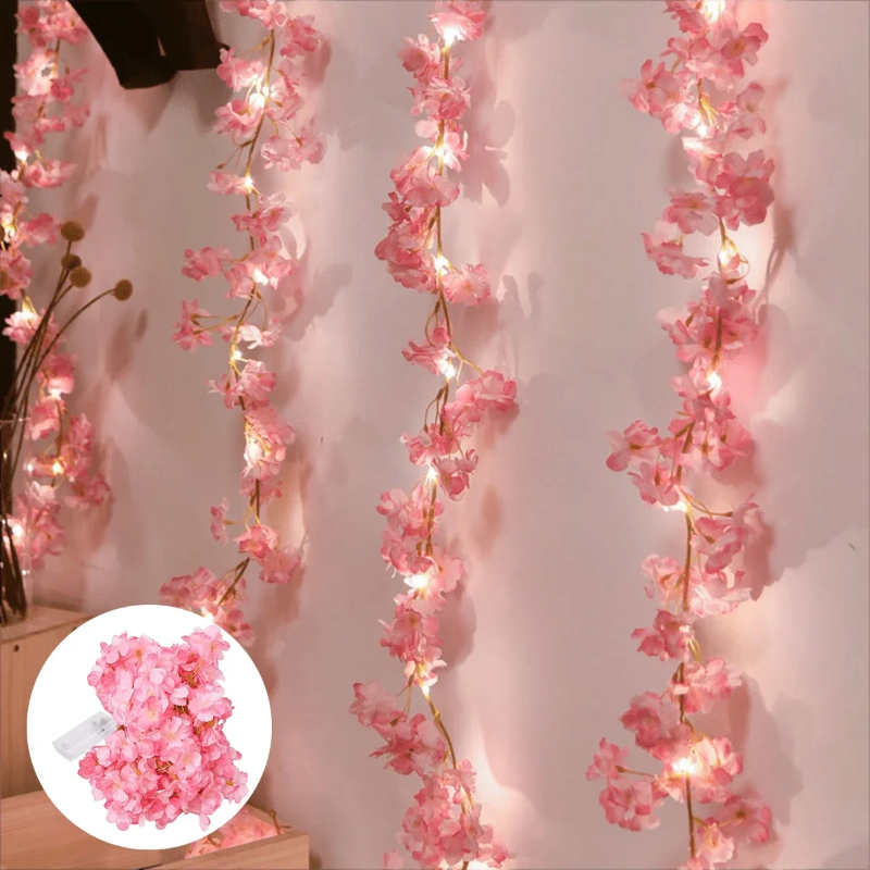 AliExpress Cherry Blossom LED String Light (2m, 20 LED), view 6