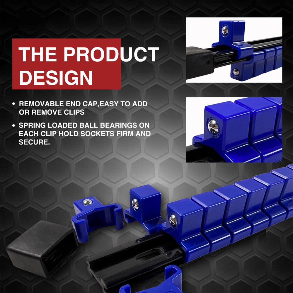 AliExpress 360-Degree Swivel Socket Organizer Rail, view 6