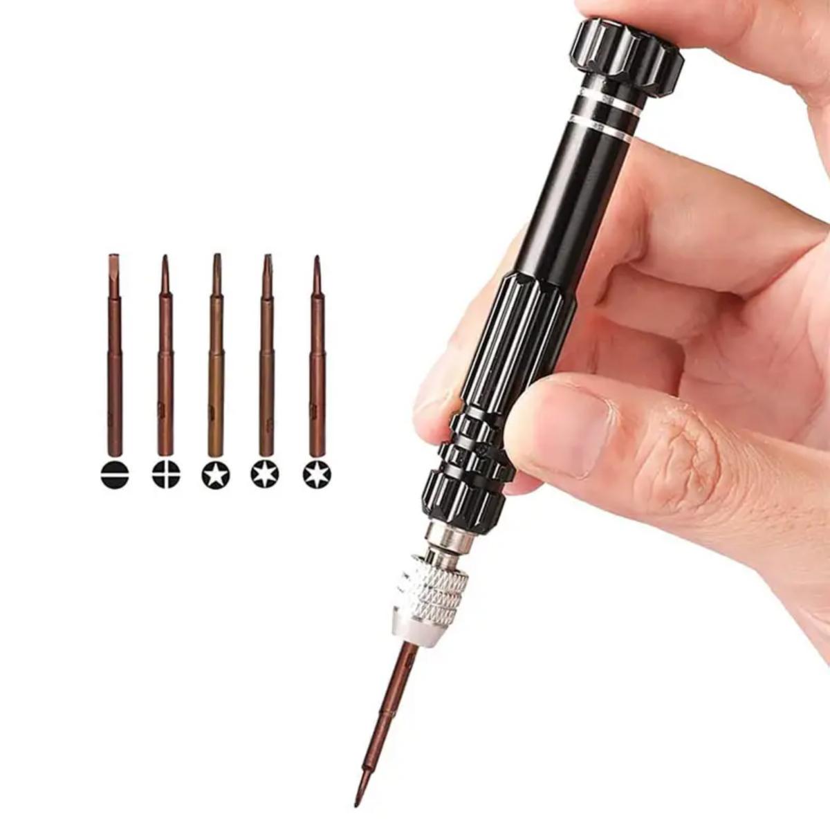 AliExpress 5-in-1 Mini Screwdriver Kit for Eyeglasses, view 5