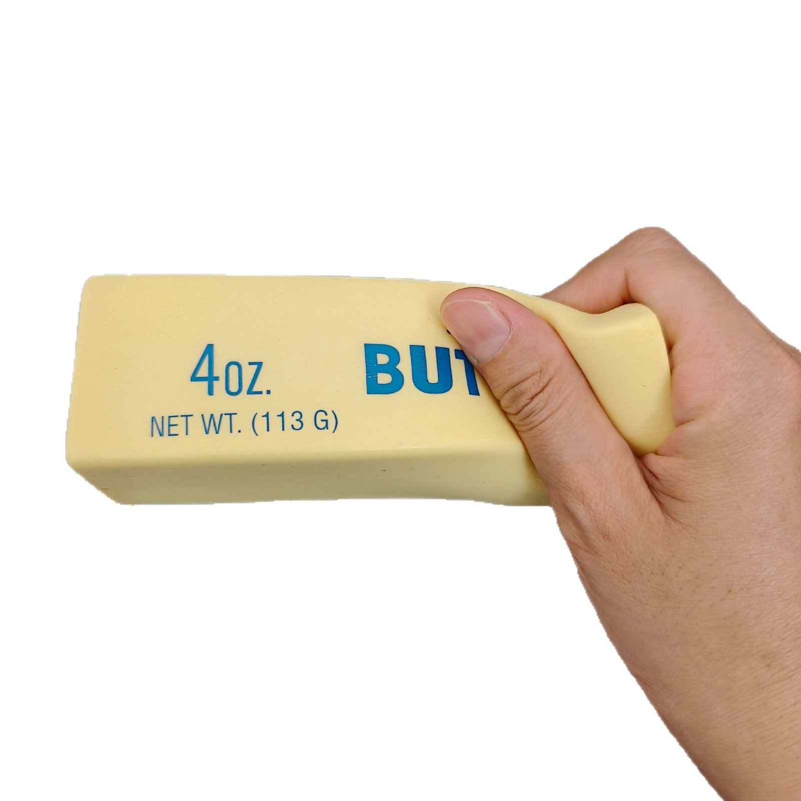 AliExpress 1PC Antistress Butter Stick Stress & Anxiety Relief Fidget Toys Slow Rising Squishy Squeeze Elastic Cheese Stick Prank Toys, view 6