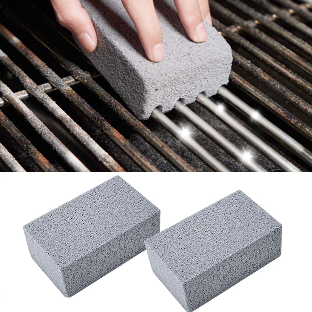 AliExpress BBQ Grill Cleaning Brush with Pumice Block, view 2