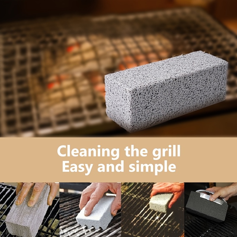 AliExpress BBQ Grill Cleaning Brush with Pumice Block, view 5