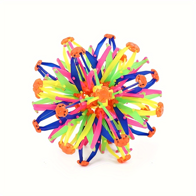 AliExpress 1pc Breathing Ball Expandable Ball Toy Sphere Colorful Expanding Ball Sensory Toys, Fidgets Toys, view 4