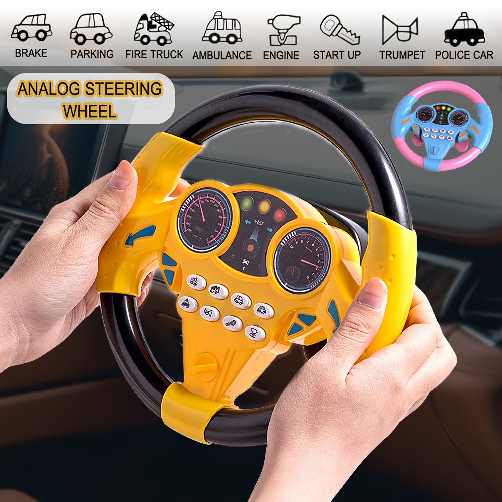 AliExpress Kids Pretend Steering Wheel Toy