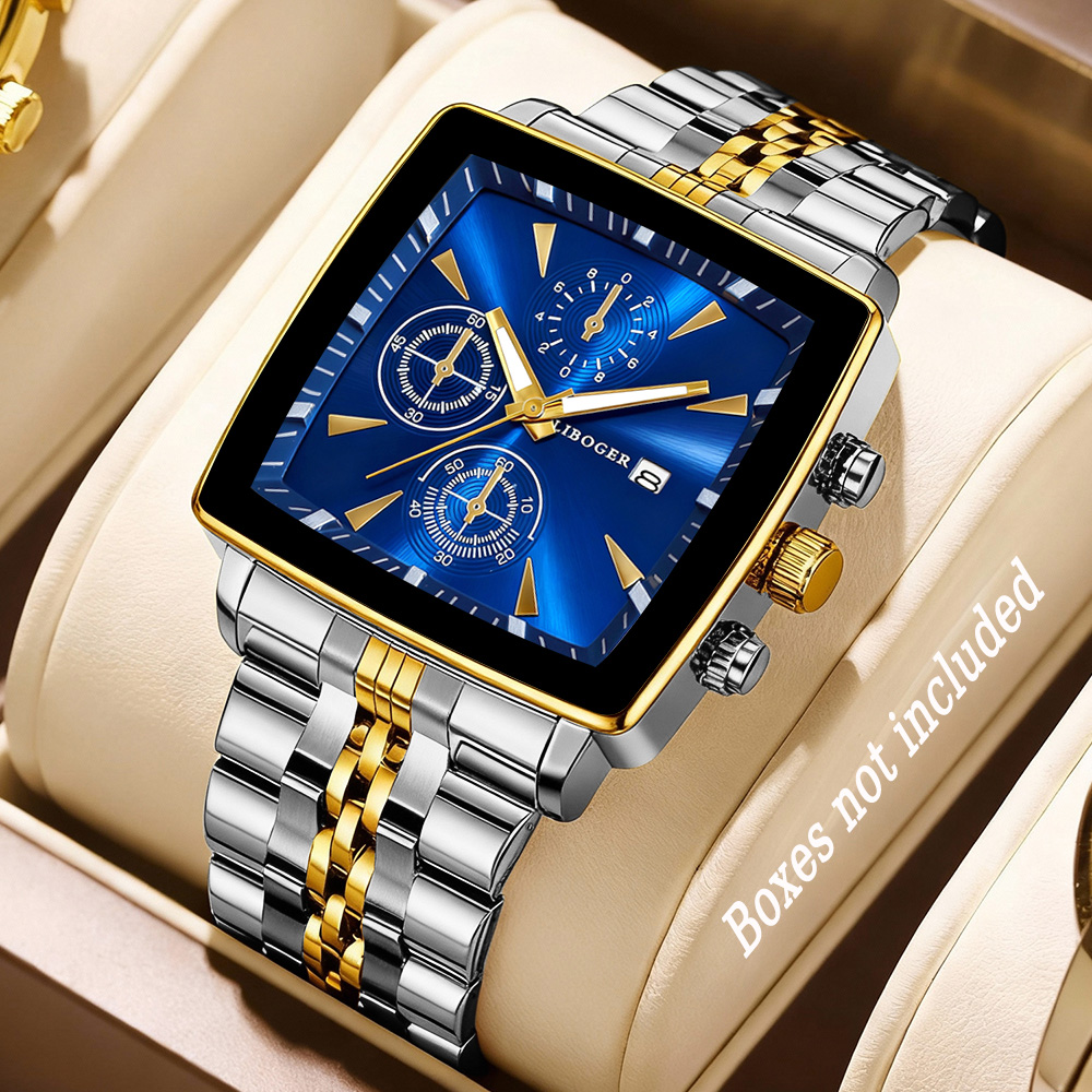AliExpress Men's Casual Simple-Dial Quartz Watch