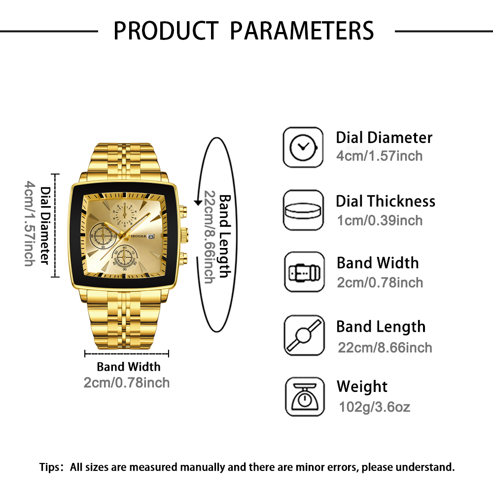 AliExpress Men's Casual Simple-Dial Quartz Watch, view 2