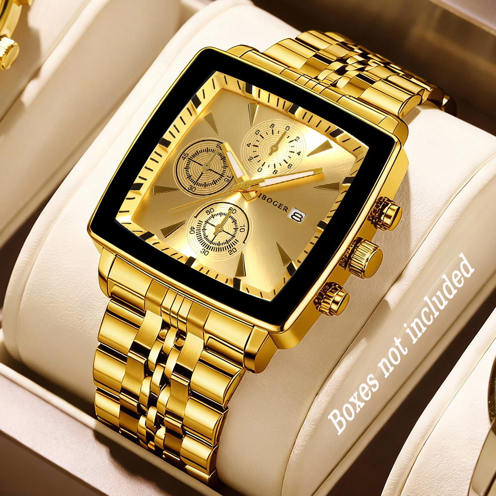 AliExpress Men's Casual Simple-Dial Quartz Watch, view 3