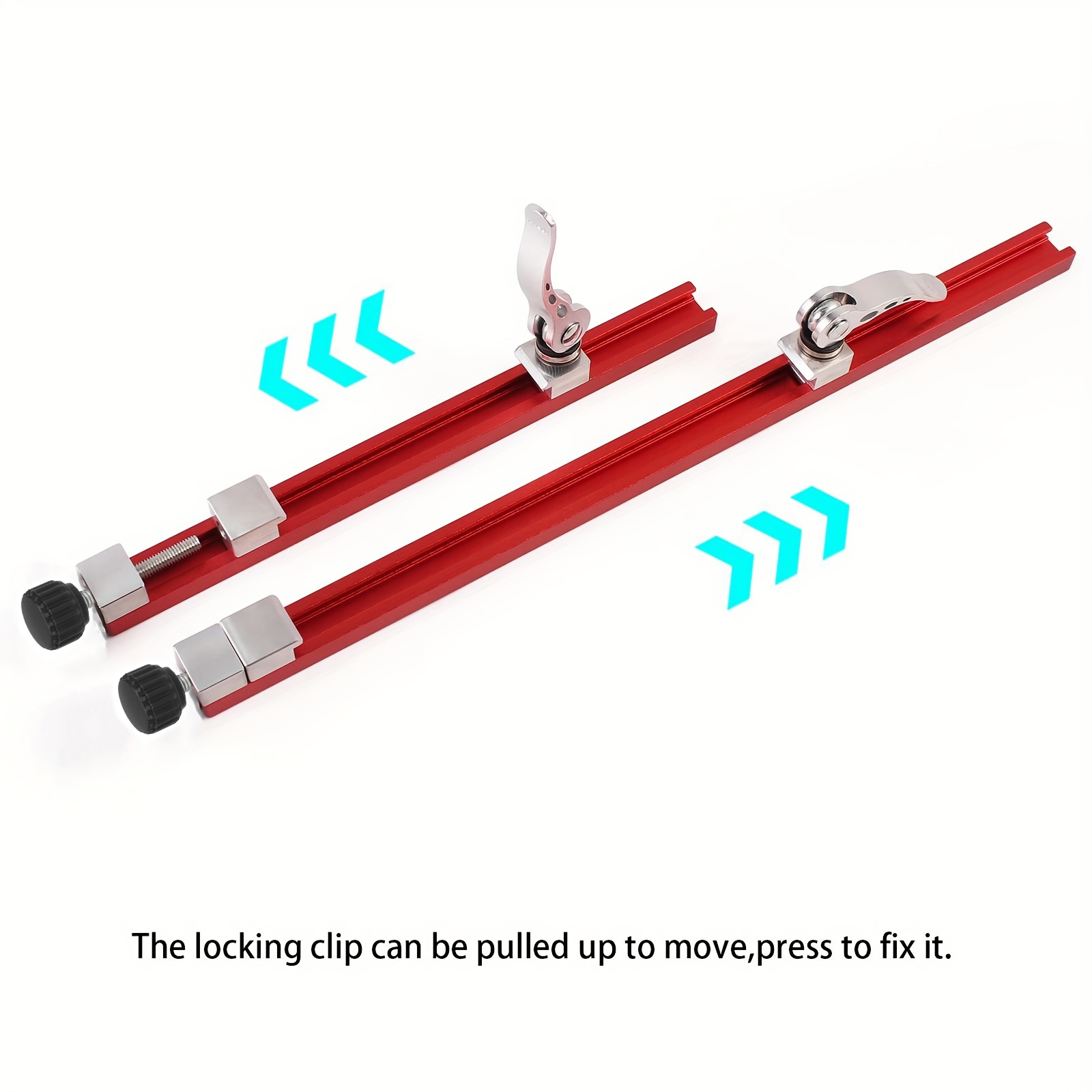 AliExpress 1Pc Circular Saw Guide Rail, Precision Adjustable Cutting Machine Base Guide for Woodworking, Cutting Guide Cutting and Milling, view 2