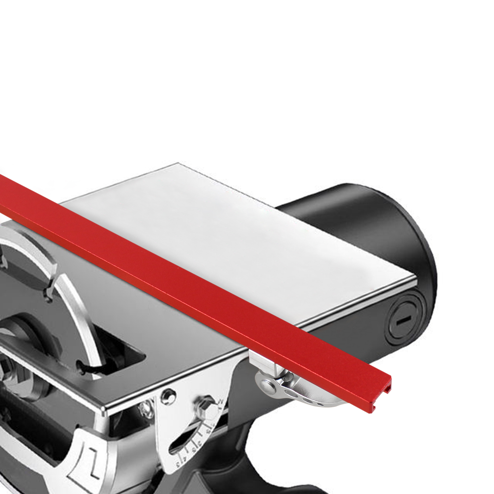 AliExpress 1Pc Circular Saw Guide Rail, Precision Adjustable Cutting Machine Base Guide for Woodworking, Cutting Guide Cutting and Milling, view 4