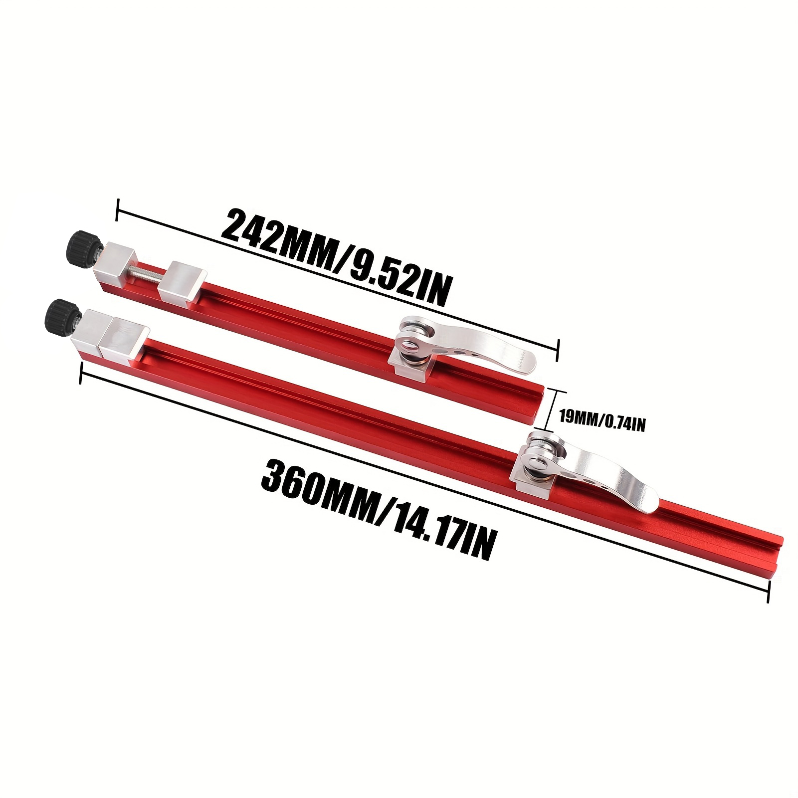 AliExpress 1Pc Circular Saw Guide Rail, Precision Adjustable Cutting Machine Base Guide for Woodworking, Cutting Guide Cutting and Milling, view 5