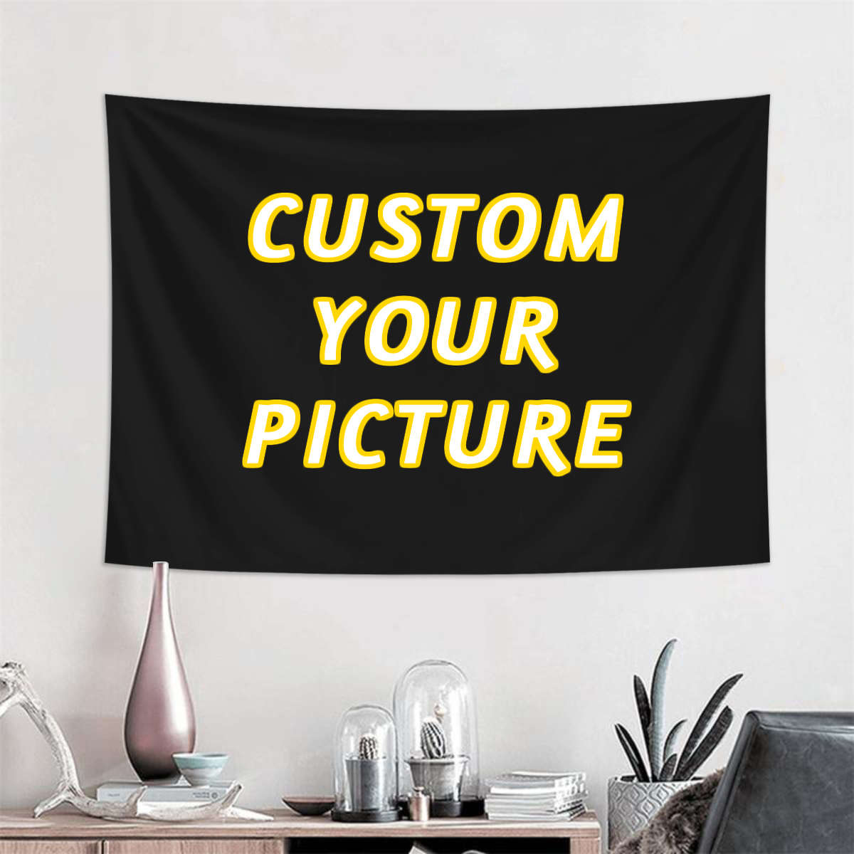 AliExpress 1pc Customized tapestries, customized banners and logo backgrounds, banner decorations, posters