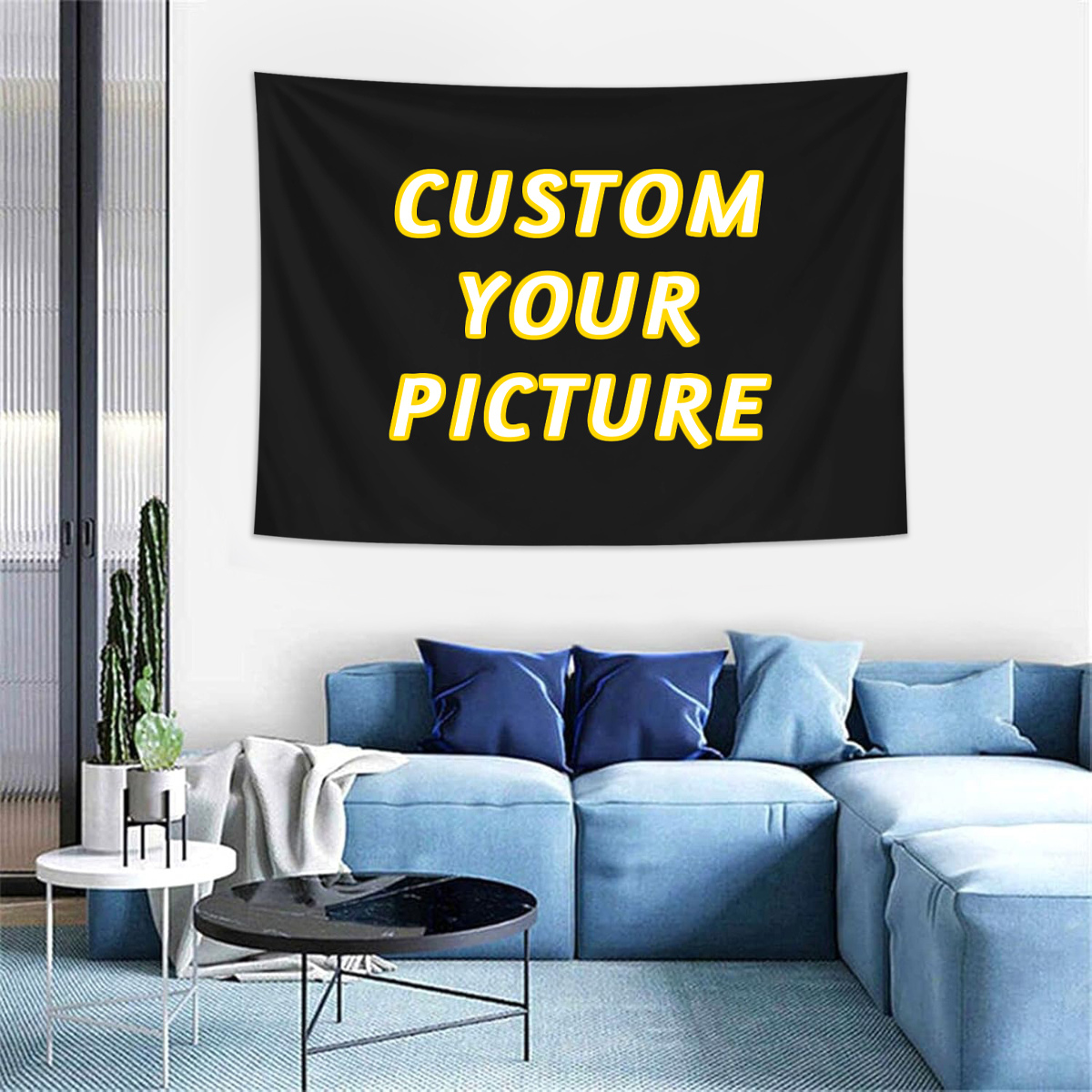 AliExpress 1pc Customized tapestries, customized banners and logo backgrounds, banner decorations, posters, view 2