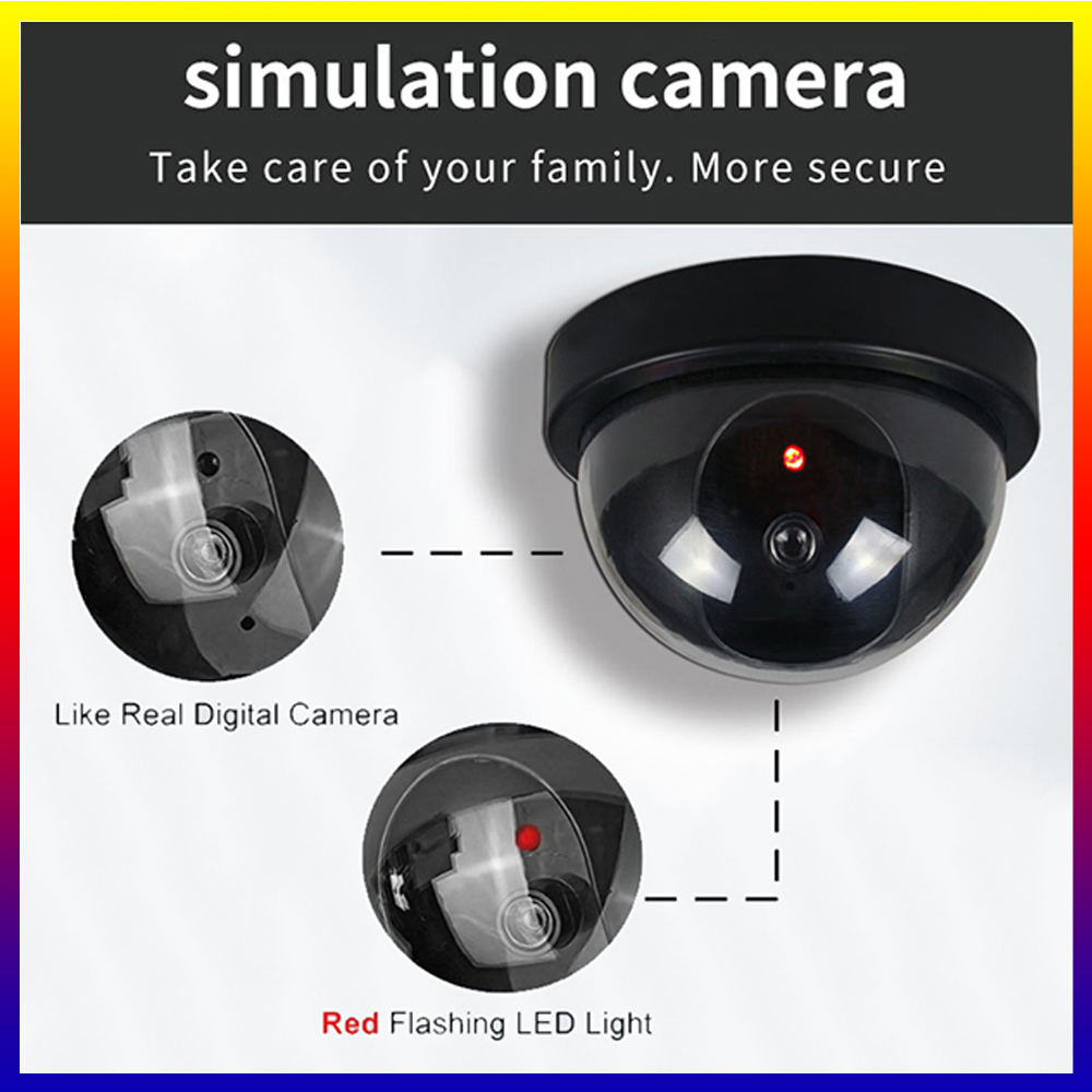 AliExpress Battery-Powered Fake Dome Security Camera, view 2