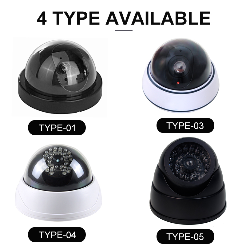 AliExpress Battery-Powered Dummy Dome Security Camera, view 2