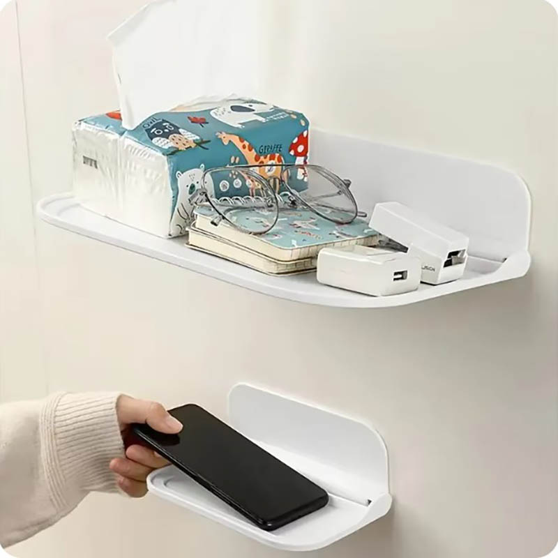 AliExpress Foldable No-Drill Wall-Mounted Shelf, view 3