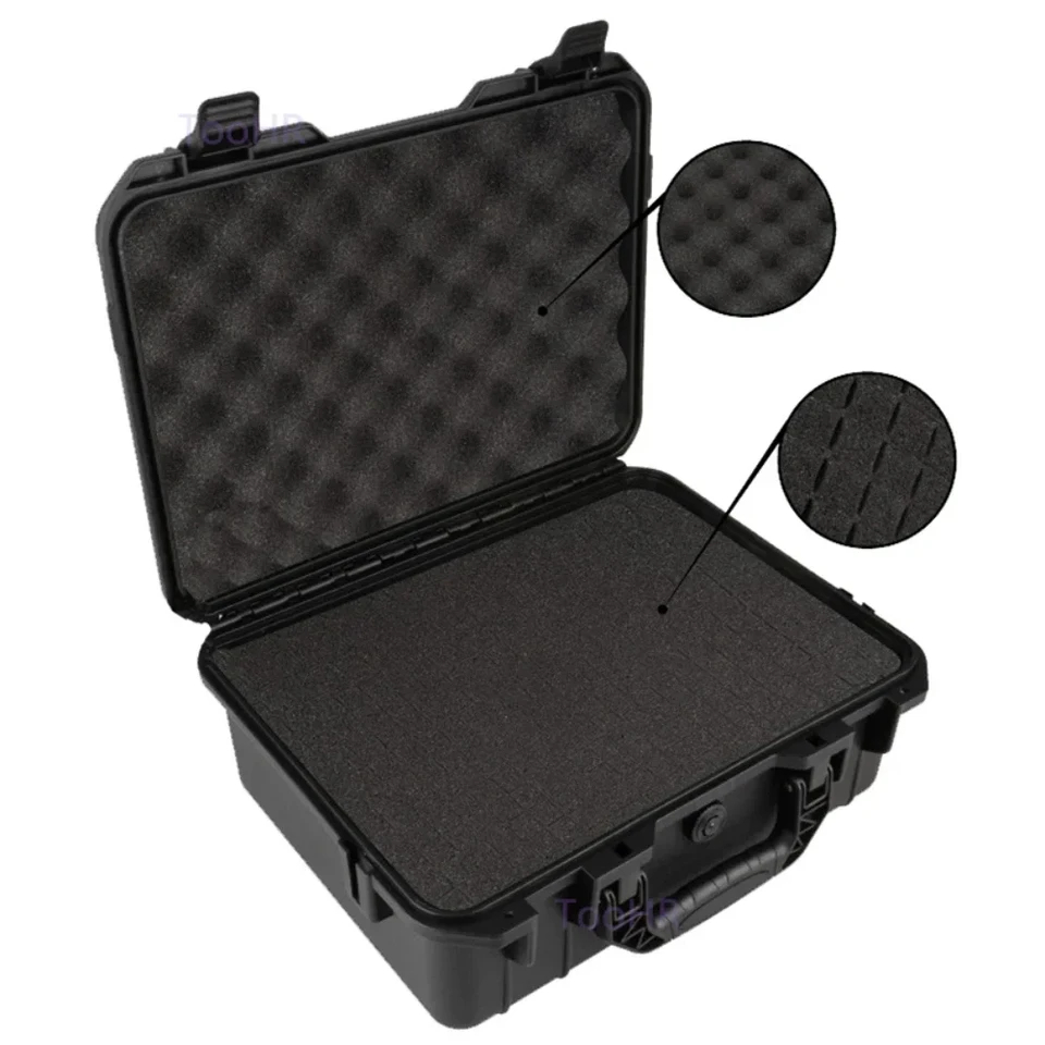 AliExpress Hard Carry Tool Case with Pre-Cut Foam Insert, view 3