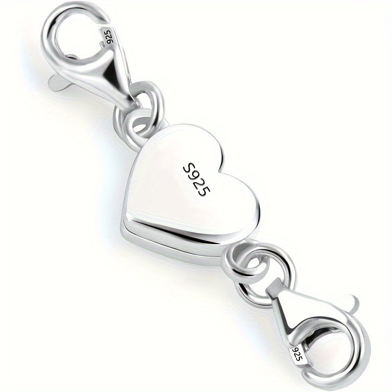 AliExpress Heart Magnetic Necklace Clasp Connector