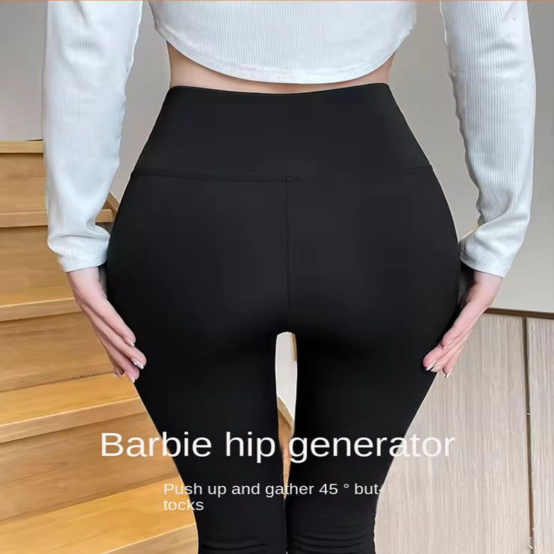 AliExpress 1PC High-waisted Yoga leggings Athletic tights Warm women's running pants Sexy hip lift pants Tights High-waisted stretch, view 3