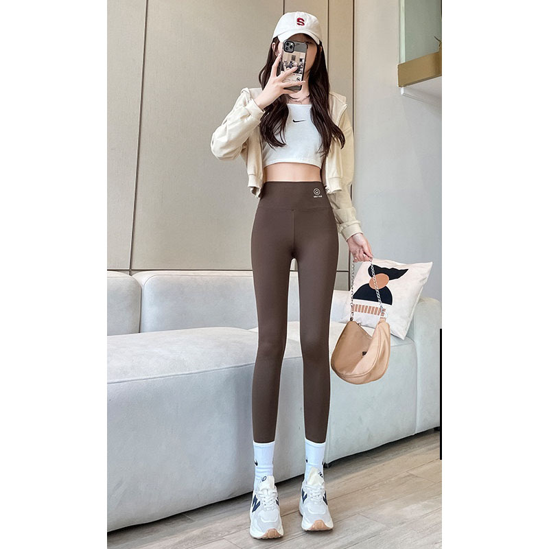 AliExpress 1PC High-waisted Yoga leggings Athletic tights Warm women's running pants Sexy hip lift pants Tights High-waisted stretch, view 5
