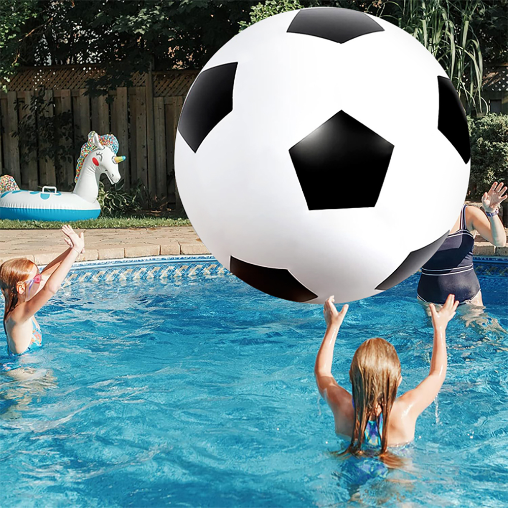 AliExpress 1pc Inflatable Giant soccer Ball, PVC Durable Large Balloon Water Party Swimming Pool Beach Party Entertainment Supplies