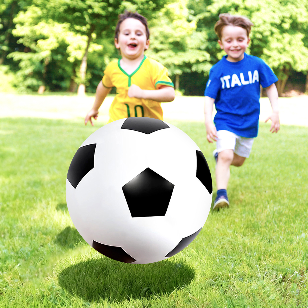 AliExpress 1pc Inflatable Giant soccer Ball, PVC Durable Large Balloon Water Party Swimming Pool Beach Party Entertainment Supplies, view 2