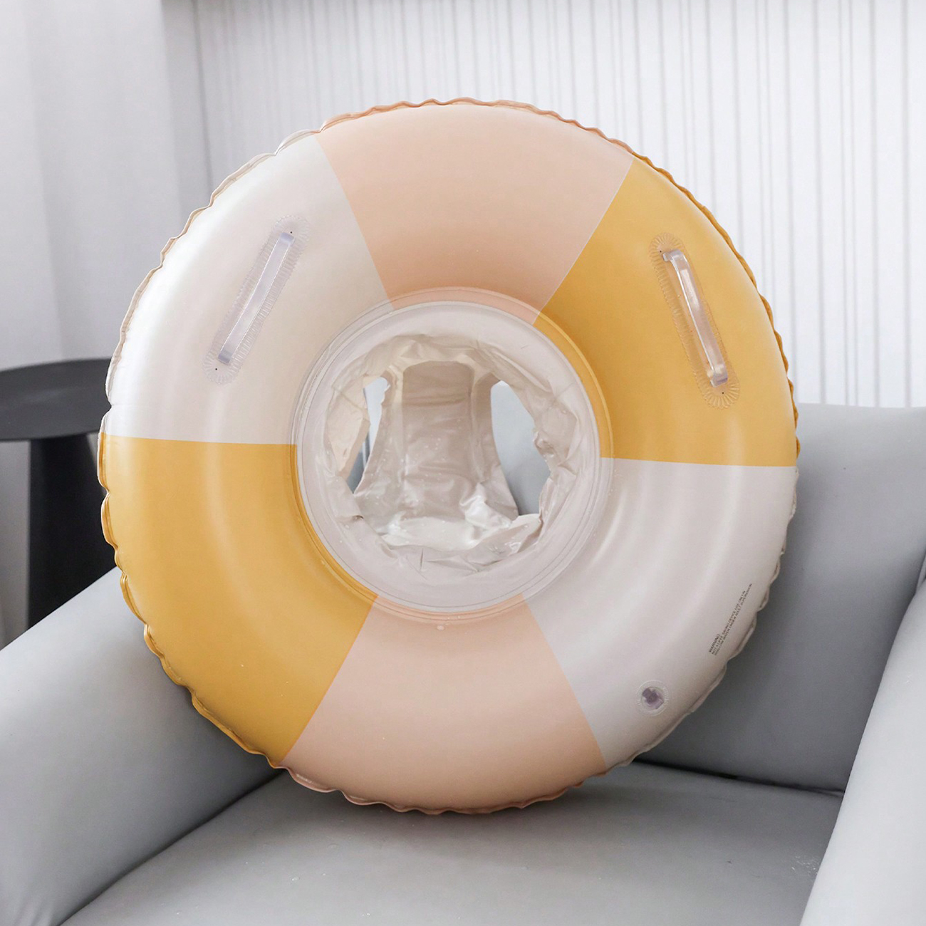 AliExpress Inflatable PVC Swim Ring with Grip Handles