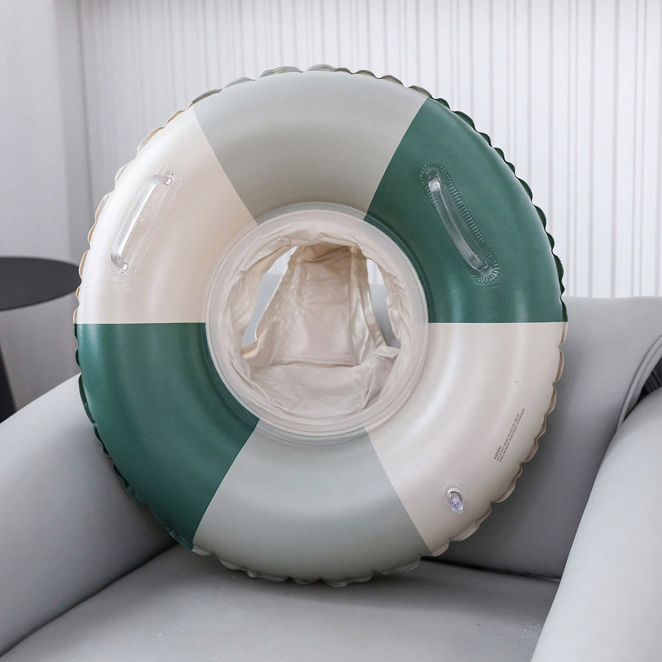 AliExpress Inflatable PVC Swim Ring with Grip Handles, view 2