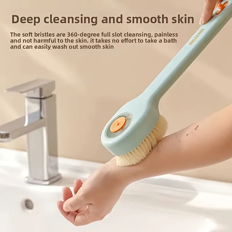 AliExpress Liquid-Filled Long-Handle Bath Brush, view 4