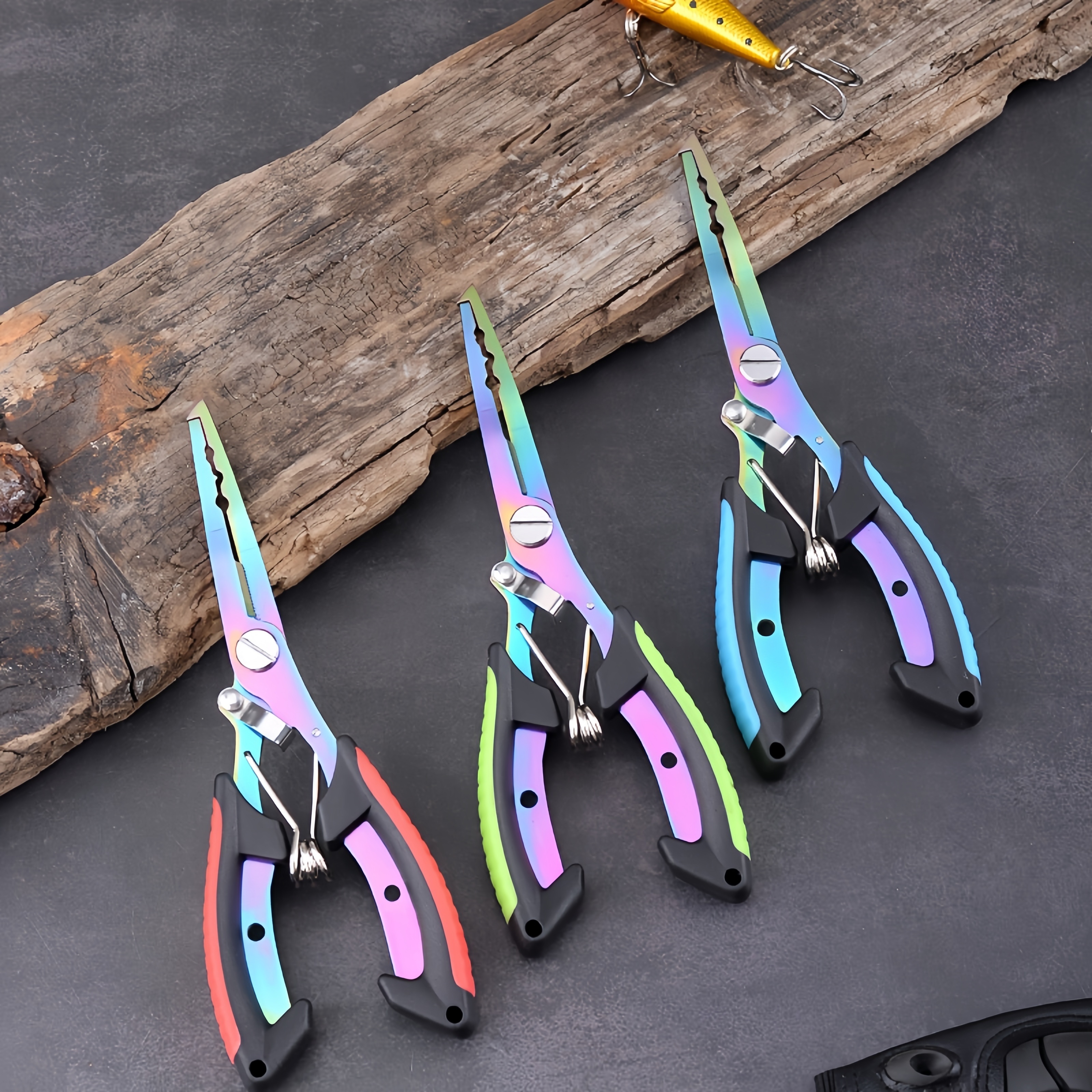 AliExpress Stainless Steel Fishing Pliers with Line Cutter