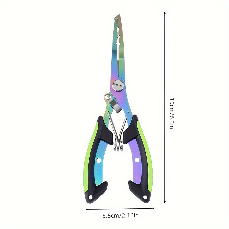 AliExpress Stainless Steel Fishing Pliers with Line Cutter, view 2
