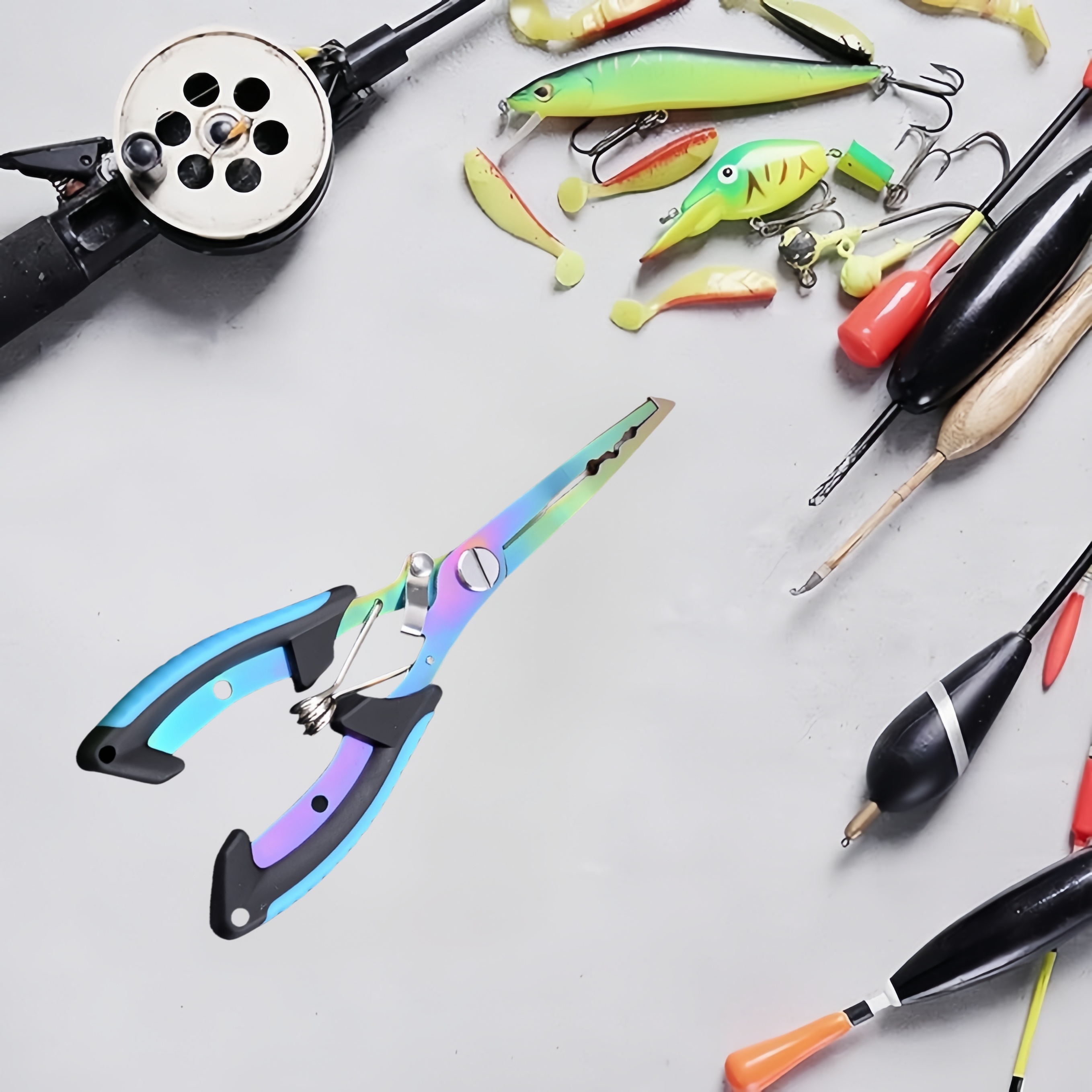 AliExpress Stainless Steel Fishing Pliers with Line Cutter, view 4