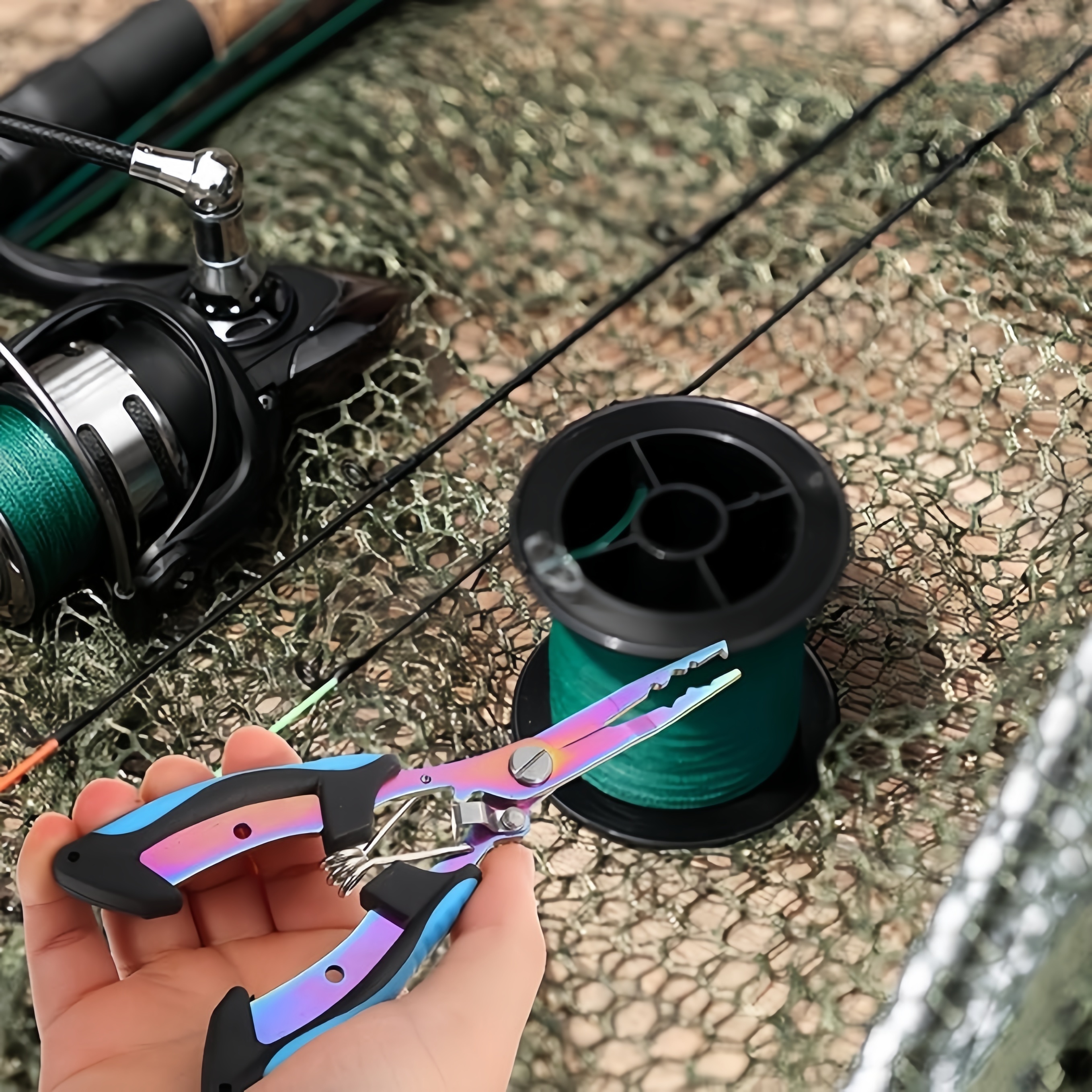 AliExpress Stainless Steel Fishing Pliers with Line Cutter, view 5