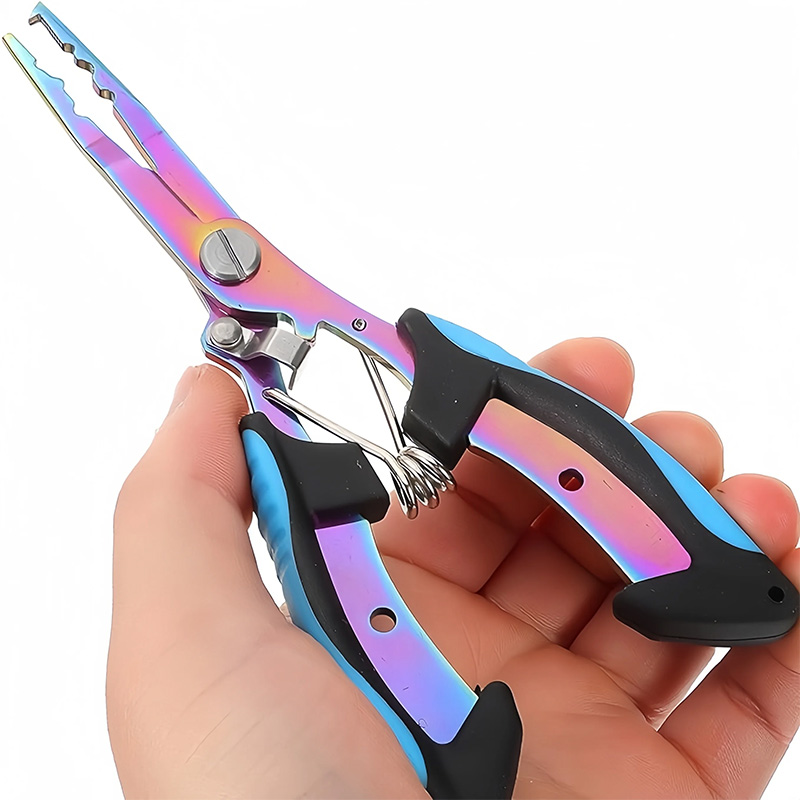AliExpress Stainless Steel Fishing Pliers with Titanium Coating