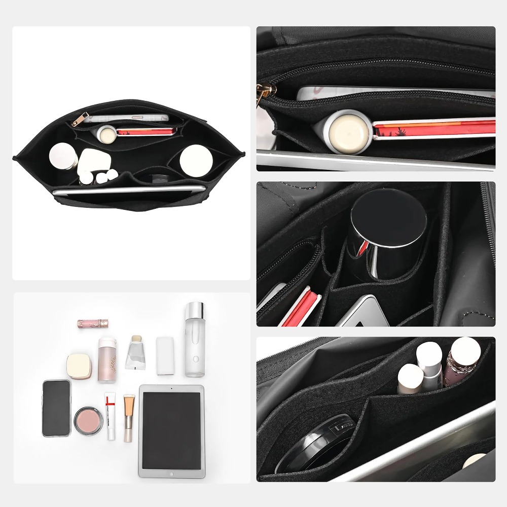 AliExpress Padded Felt Handbag Insert Organizer, view 4