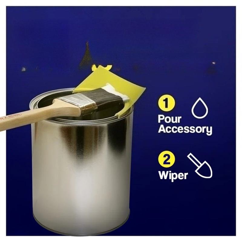 AliExpress Paint Can Spout with Brush Holder, view 2