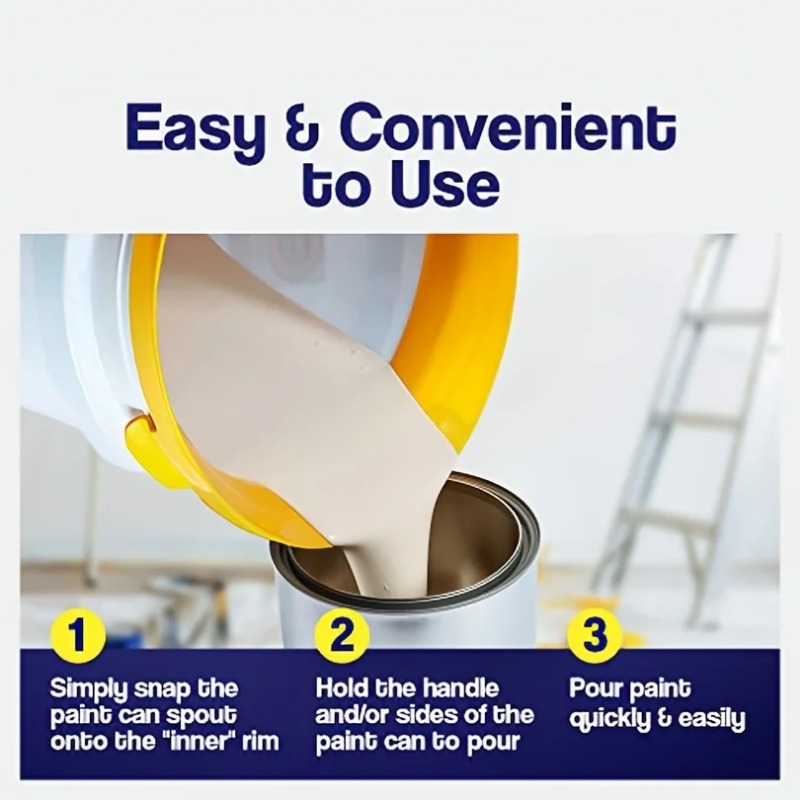 AliExpress Paint Can Spout with Brush Holder, view 5