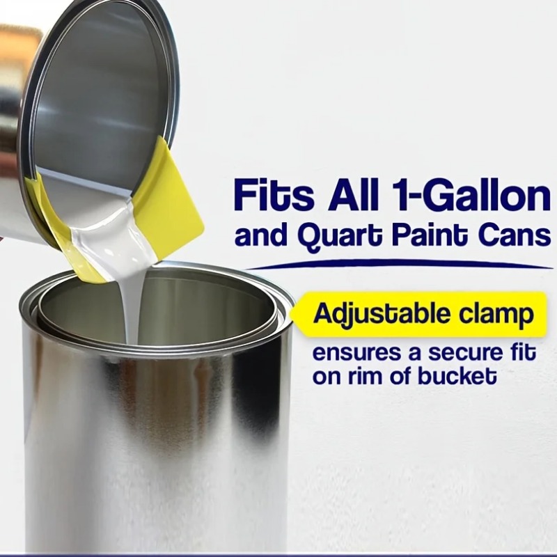 AliExpress Paint Can Spout with Brush Holder, view 6