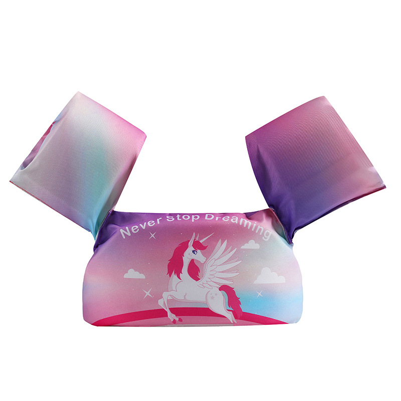 AliExpress 1Pc Pool Float Flamingo Swimming Vest Swimming Ring Summer Water Amusement Equipment Not Inflating Buoyancy Armbands, view 3