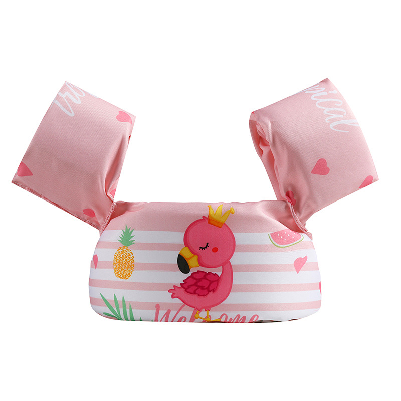 AliExpress 1Pc Pool Float Flamingo Swimming Vest Swimming Ring Summer Water Amusement Equipment Not Inflating Buoyancy Armbands, view 6