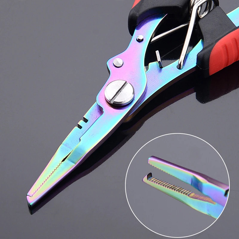 AliExpress Stainless Steel Split Ring Opener Fishing Pliers, view 6