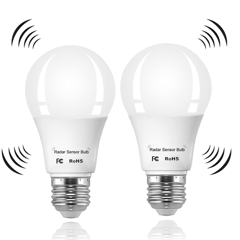 AliExpress 1pc Radar Motion Sensor Light Bulbs Dusk to Dawn LED Bulbs Outdoor Auto On/Off for Indoor Outdoor Basements, Porch,Courtyards