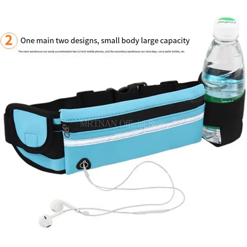 AliExpress 1pc Running Bag Women Waist Bag Belt Bag Men Sports Fanny Pack Mobile Phone Bag Gym Running Cell Phone Jogging Run Cycling Bag, view 6