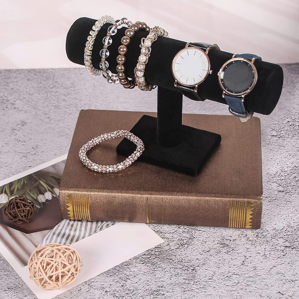 AliExpress T-Shaped Desktop Bracelet and Watch Stand, view 2