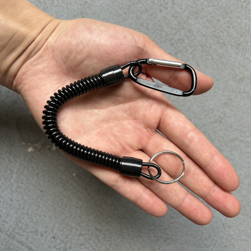 AliExpress Retractable Spring Elastic Tether Lanyard