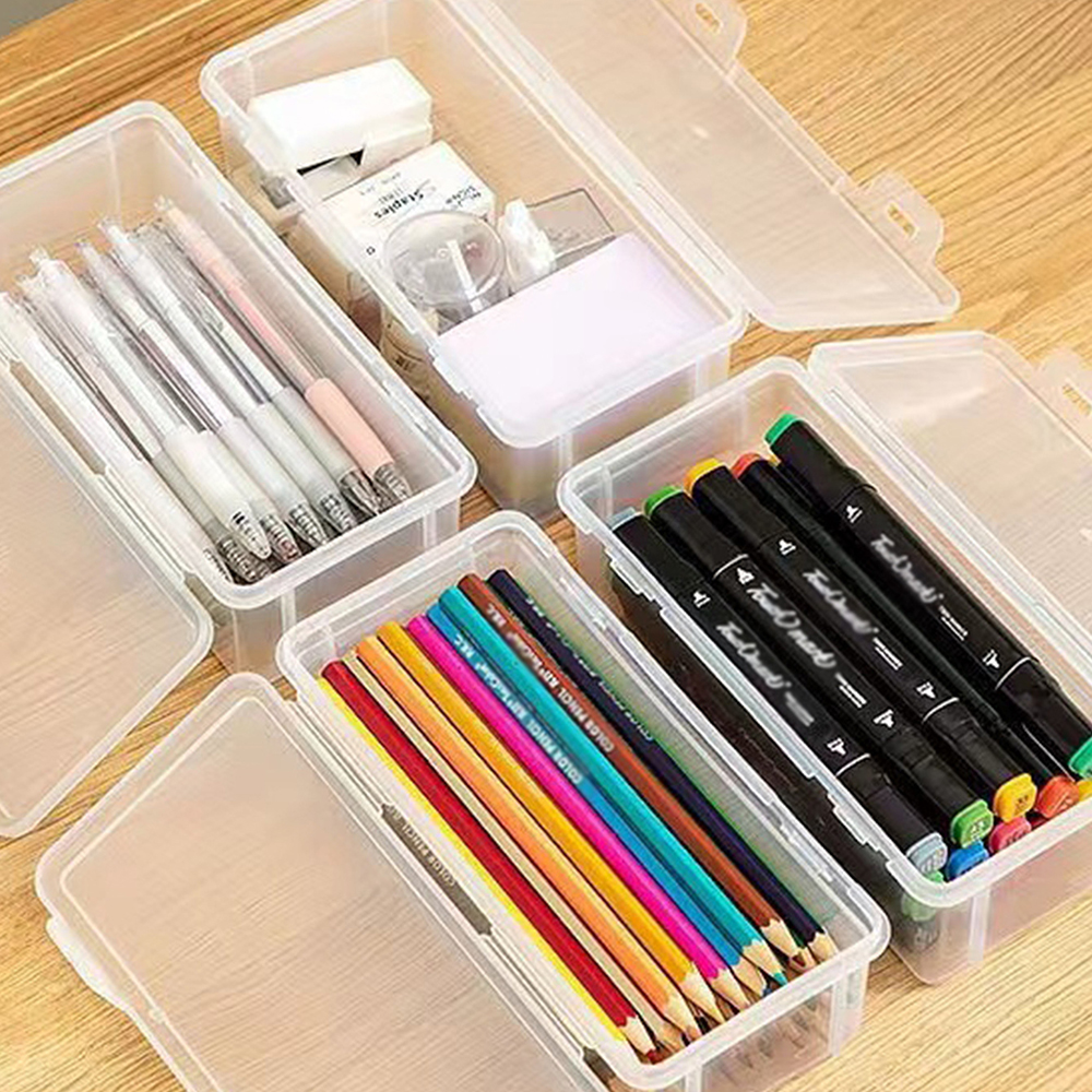 AliExpress Large-Capacity Translucent Pencil Case, view 3