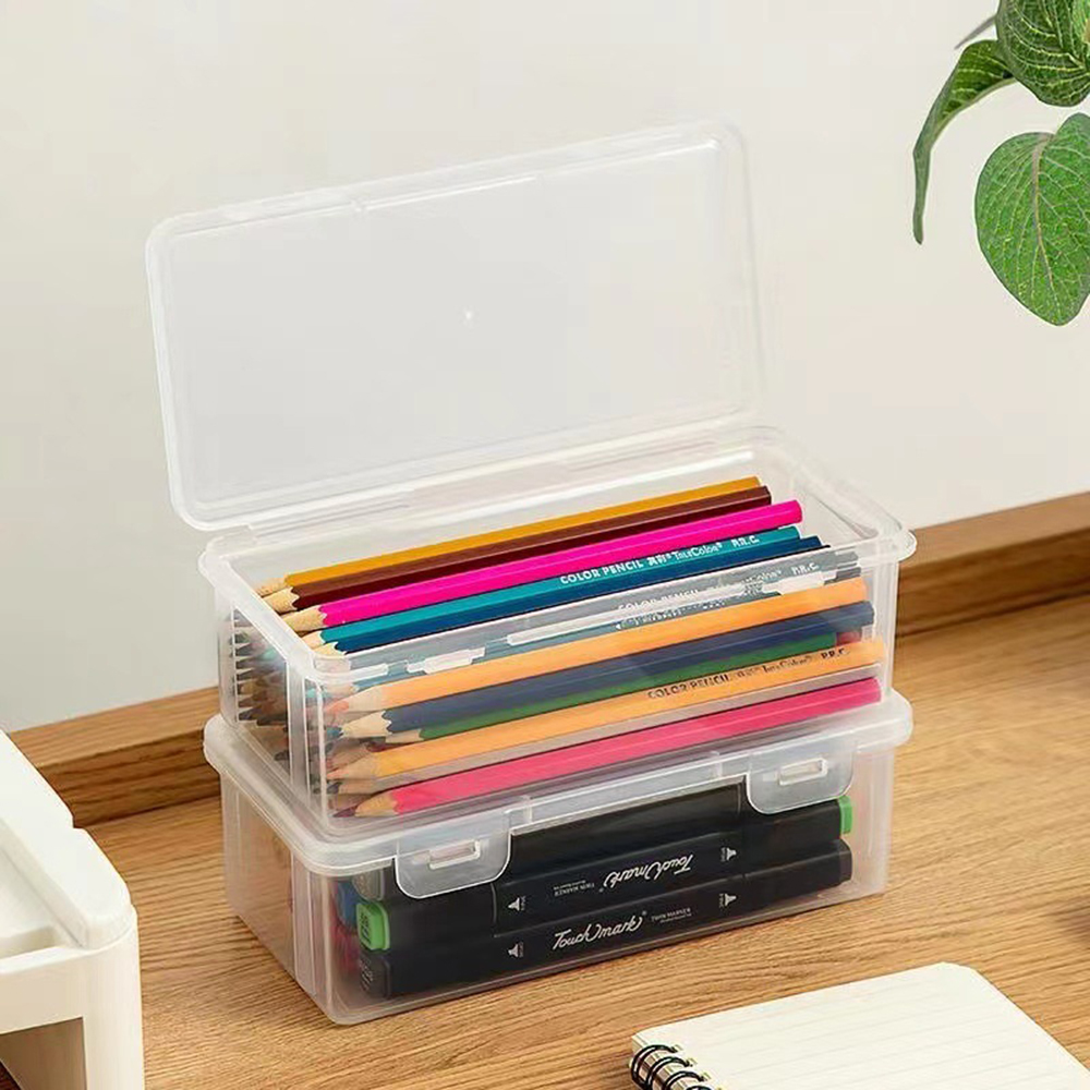AliExpress Large-Capacity Translucent Pencil Case, view 5