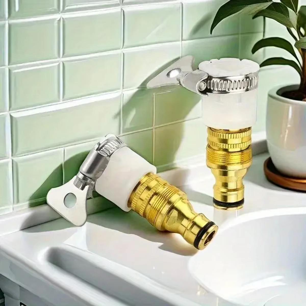 AliExpress Universal Faucet Hose Connector Adapter, view 2