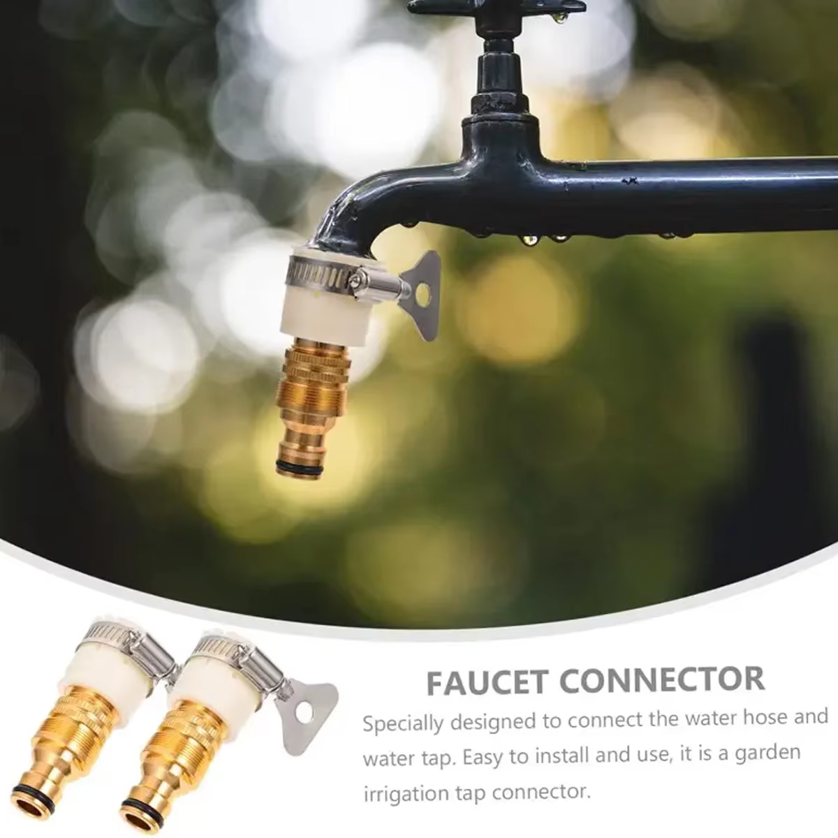 AliExpress Universal Faucet Hose Connector Adapter, view 4