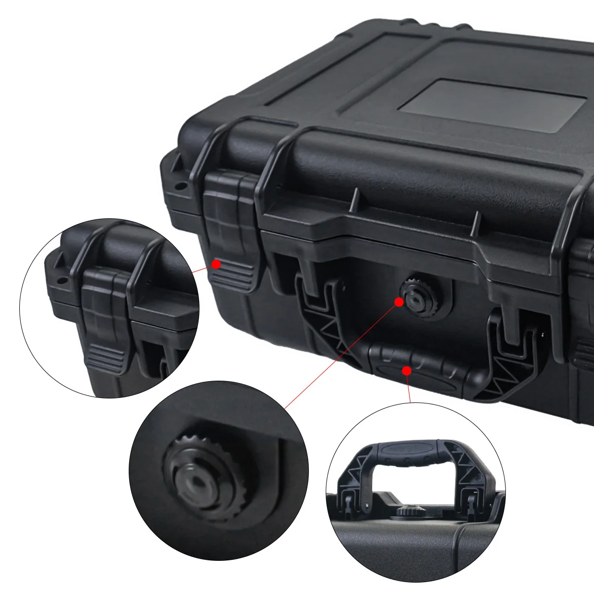AliExpress Waterproof Hard Carry Tool Case with Foam Insert, view 5